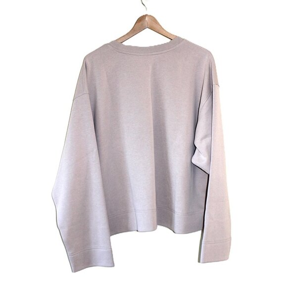 nwt ADIDAS Originals Premium Essentials Crop Sweatshirt in Wonder Taupe (1X/XL) - Picture 3 of 9